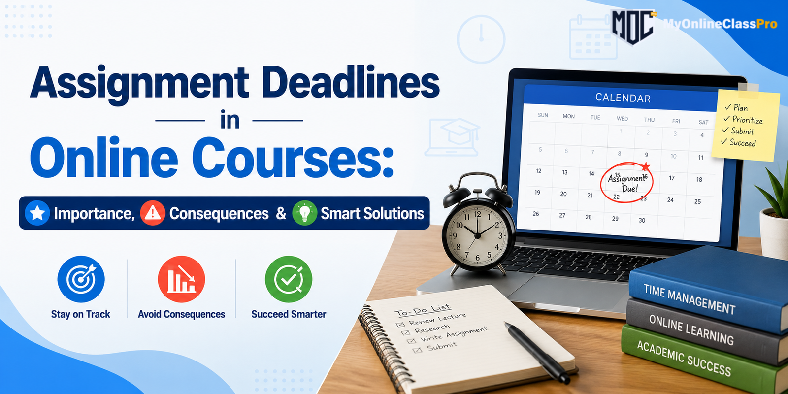 Assignment Deadlines in Online Courses: Importance, Consequences & Smart Solutions